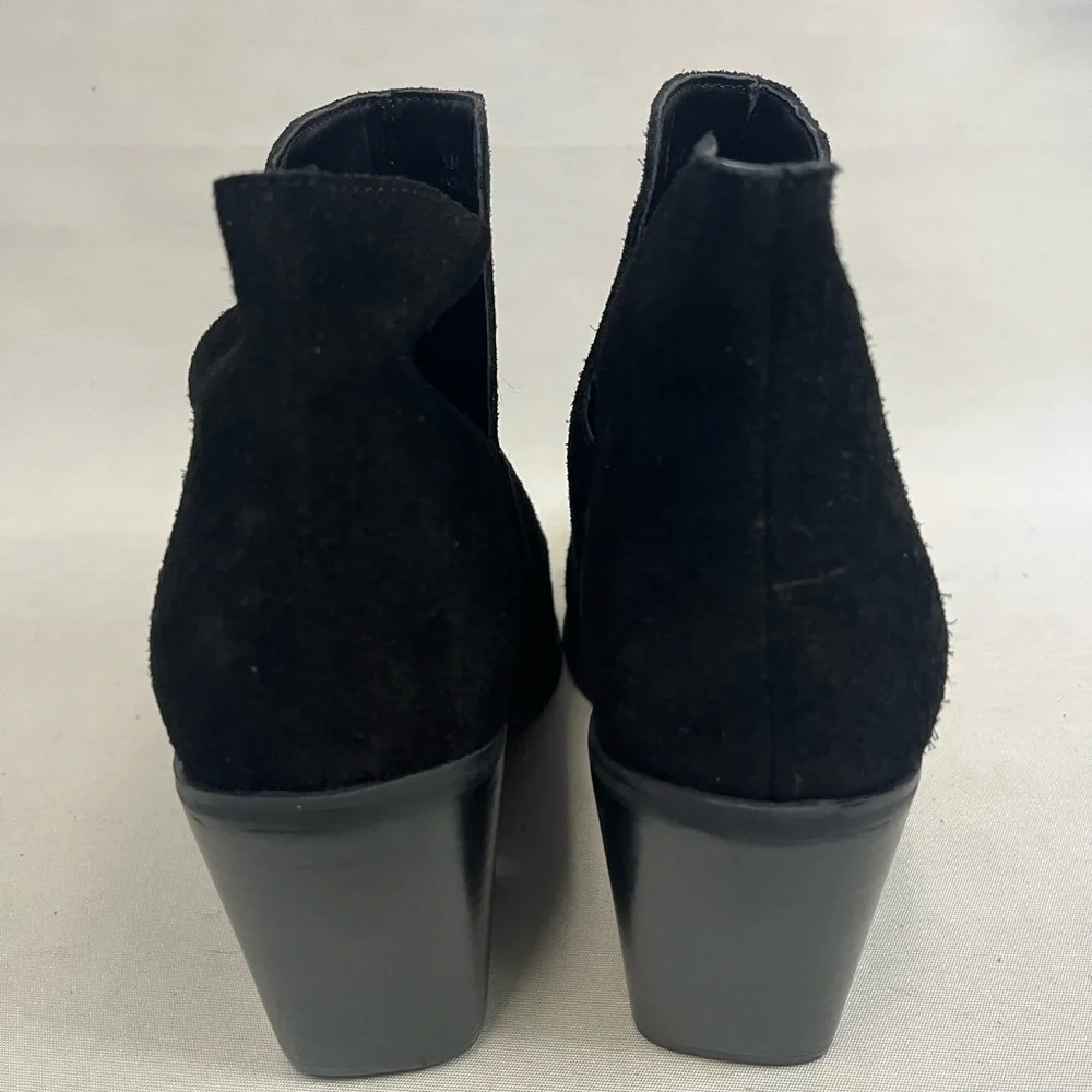 Lisa Vicky Kicky Bootie Women's Size 9.5 Split Ankle Low Heel Boots